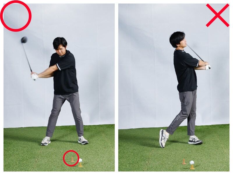 ラウンド中にダフリが出る原因は?「地面を見て素振り」でミスを防ごう