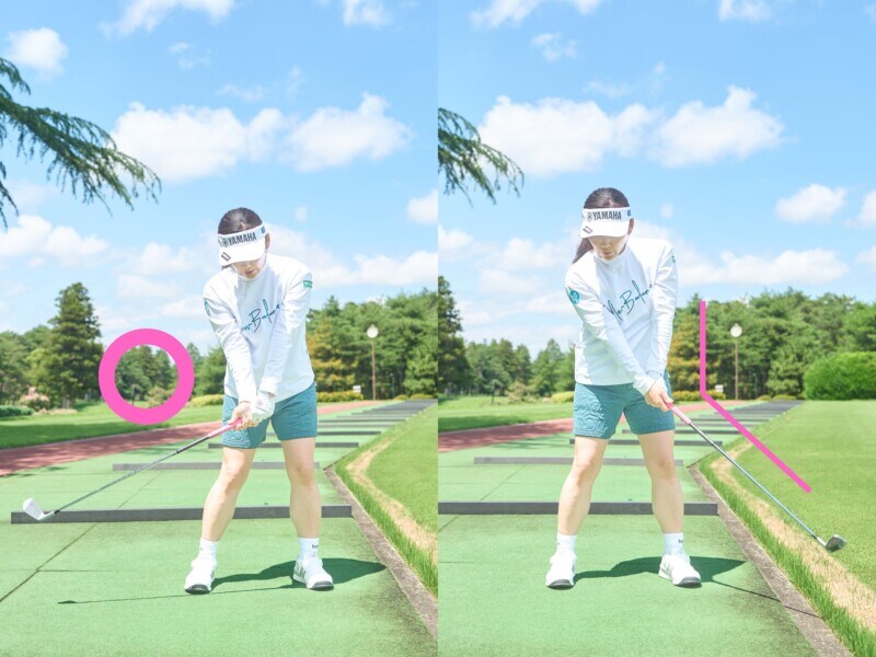 久々のラウンド前の練習法！有村智恵がレッスン