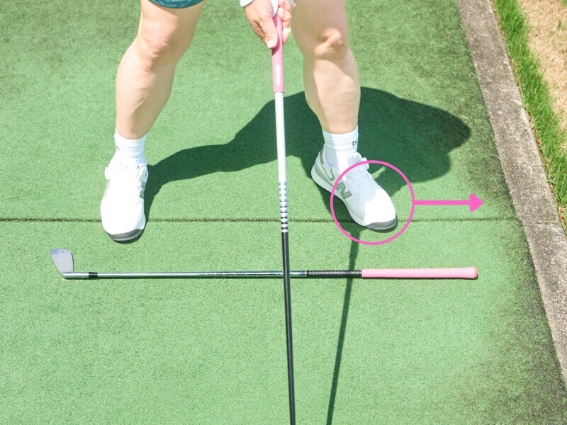 久々のラウンド前の練習法！有村智恵がレッスン