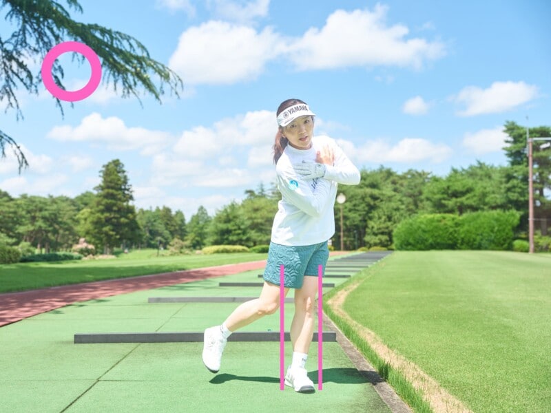 アイアンはヘッドを走らせると安定する!久々のラウンドで意識することは…