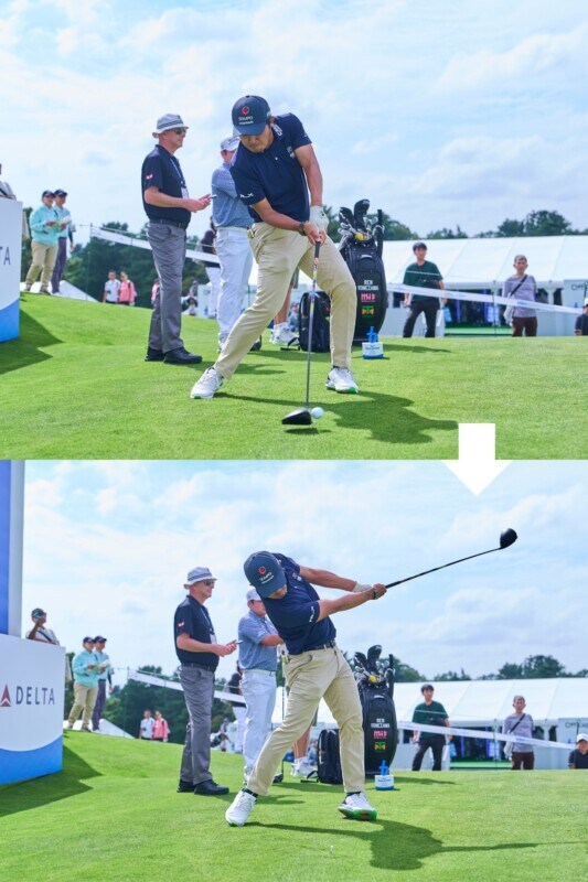 「激フックグリップ」で握るメリットとは?金谷拓実のスイングを解説