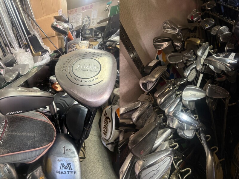 1本1800円で歴代の名器が勢揃い！隠れたゴルフの名店に潜入取材