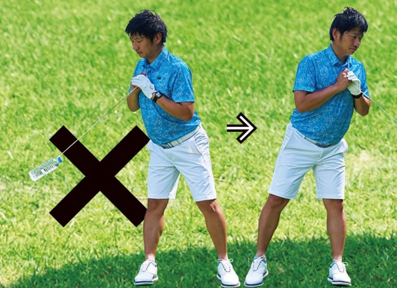 自宅でできる！ヒモつきペットボトルで手打ちを防ぐ練習をしよう