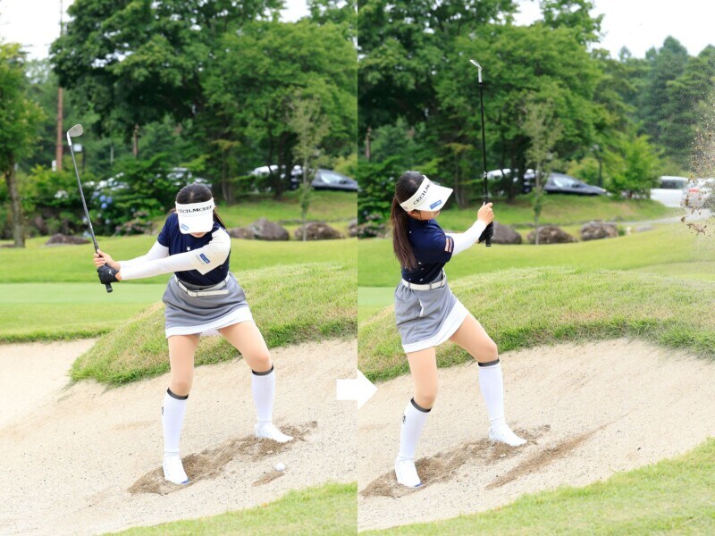 “正しいバンカーのアドレス”はどっち？アゴからの脱出方法を解説！