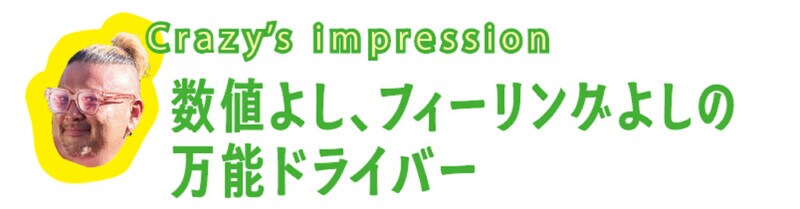 「飛んで曲がらない」とウワサのドライバーを、あの “ド派手プロ” が試打レビュー!