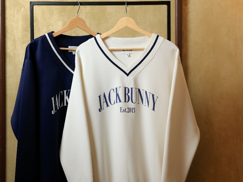 寒い日にオススメしたいゴルフウェア!ジャックバニーのネックスウェット