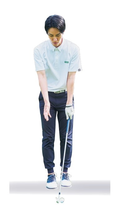 構え方だけでアイアンは上達できる！「右手から入ると…」