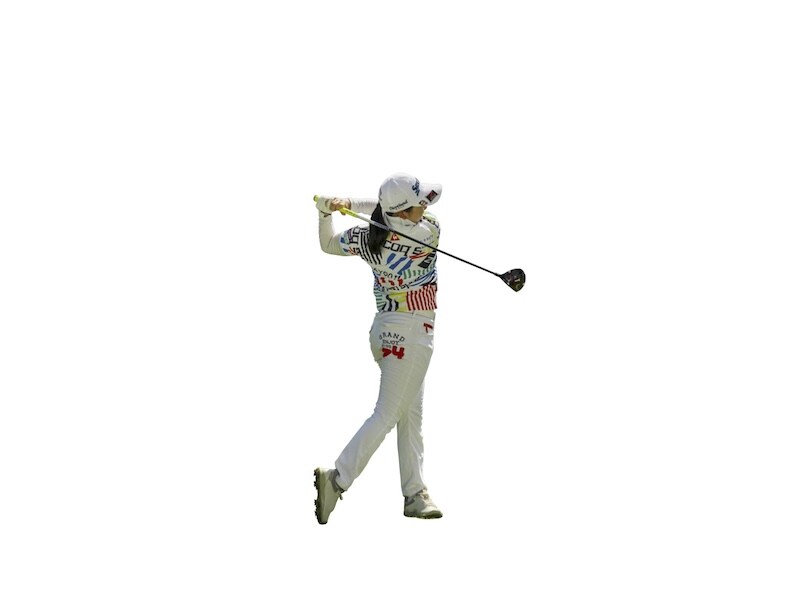 連続写真ですぐ上達！　下半身の使い方をマスターすればFWがうまくなる！　小祝さくら