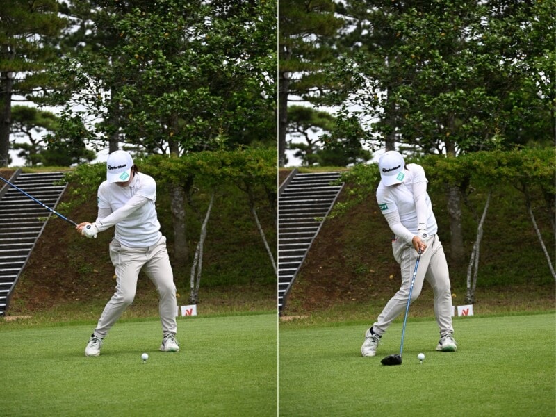 永峰咲希のドライバースイングを解説!若手に負けない復活優勝のワケはココにアリ