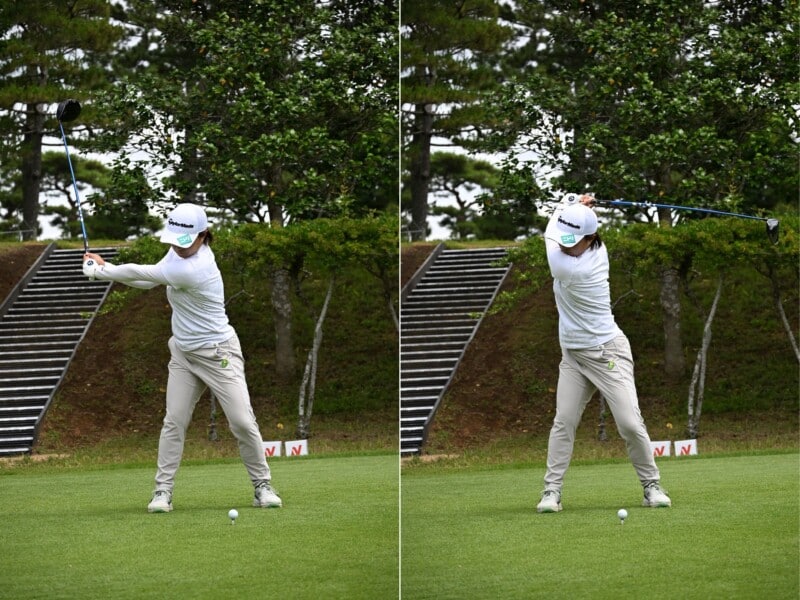 永峰咲希のドライバースイングを解説!若手に負けない復活優勝のワケはココにアリ