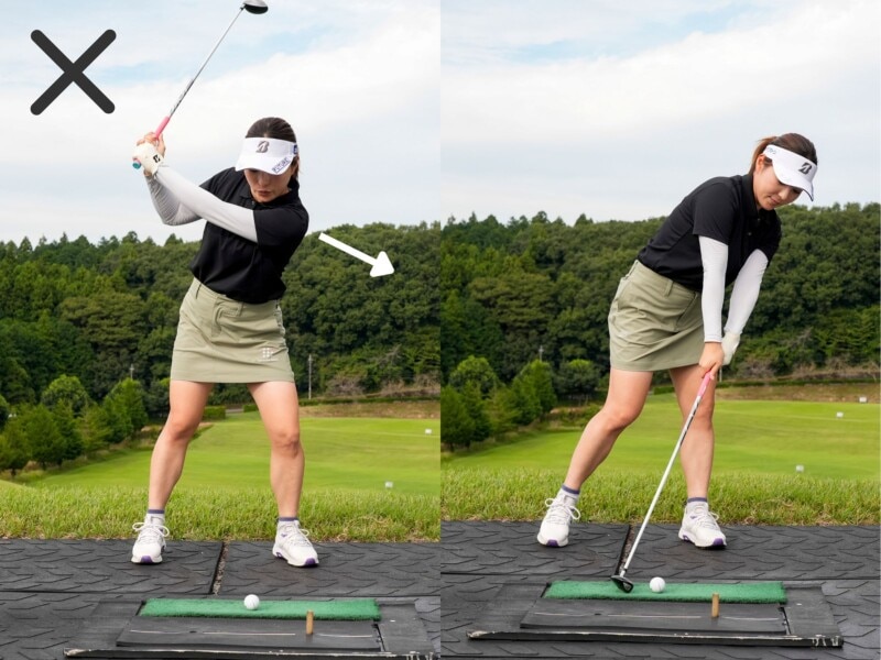 超ハイティーで打ってミスの原因を知ろう!女子プロがUTのコツを解説
