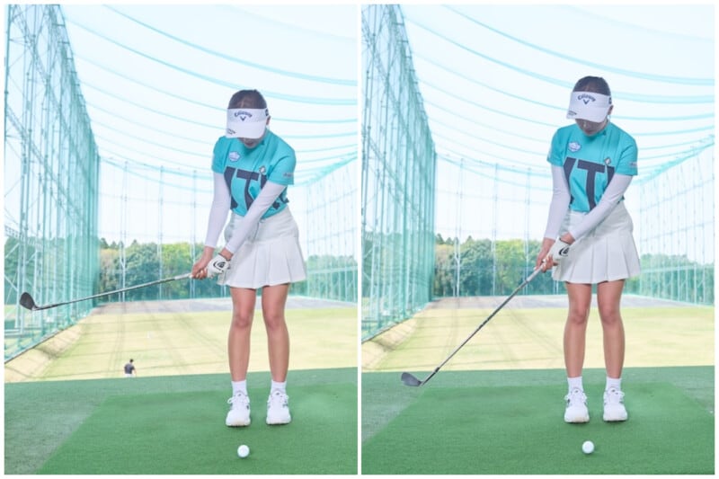 グリップを変えるだけで寄せワンが獲れる!女子プロが握り方を解説!