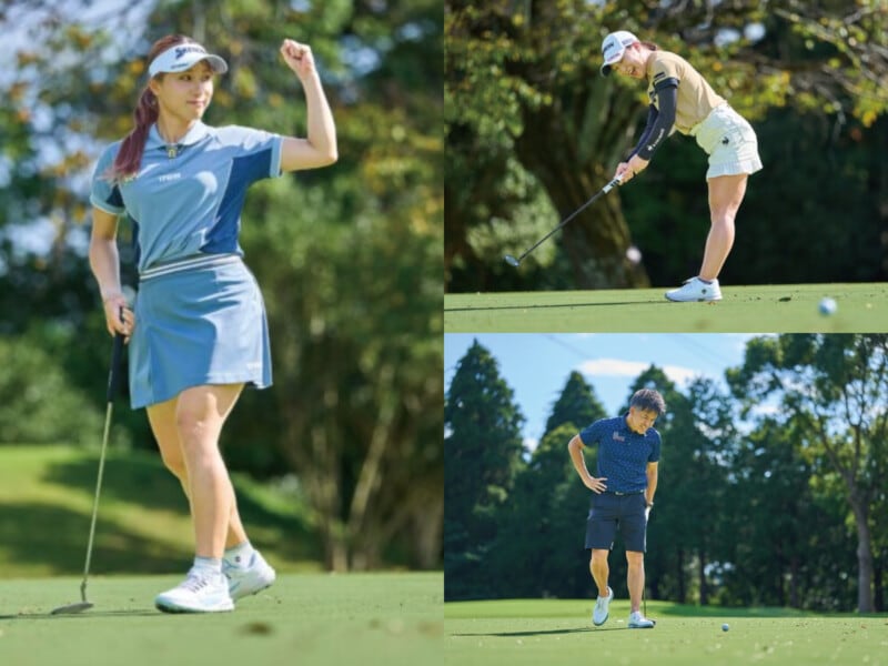 武井壮、 女子プロ2人と本気対決!9ホールマッチプレーの結果は…?