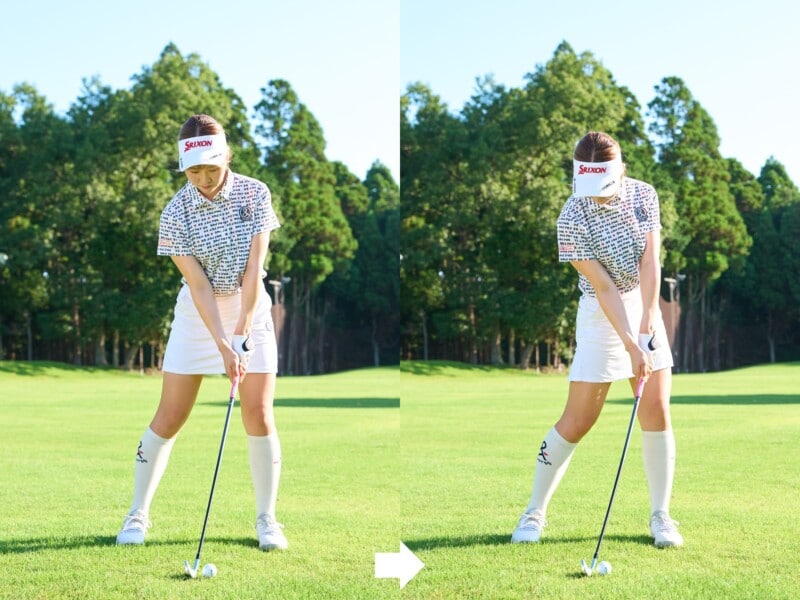 バーディを獲るには絶対に“構え”が大事!都玲華のアイアンショットの秘訣とは?