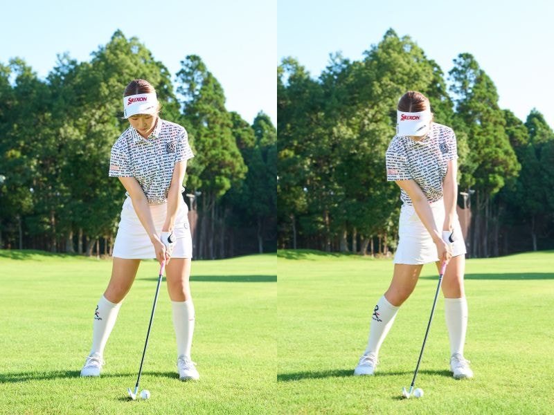 バーディを獲るには絶対に“構え”が大事!都玲華のアイアンショットの秘訣とは?