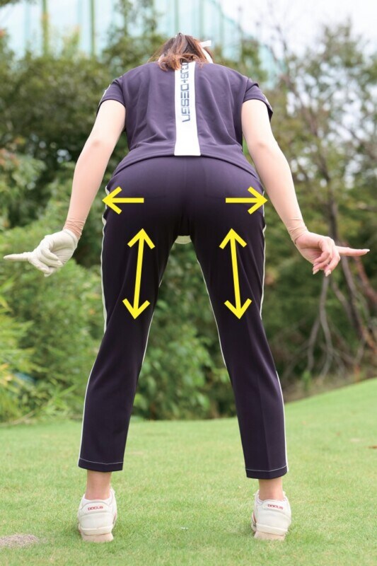 お尻を鍛えて飛距離を上げよう!女子プロが実践する練習法