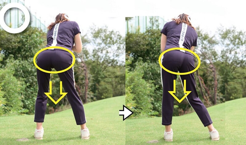 飛距離アップのポイントは“お尻”だった!強くボールを叩くコツは…