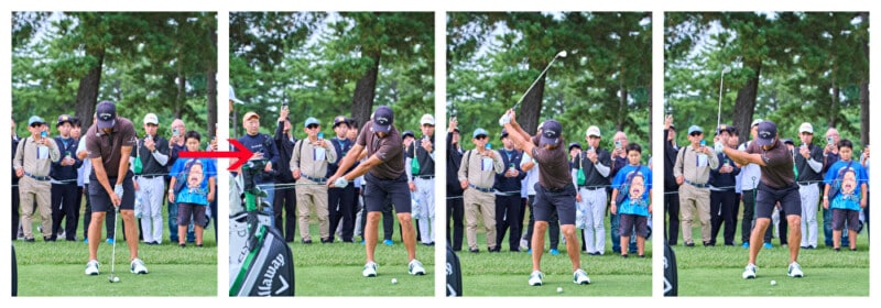 石川遼などの世界トップ3人のスイングを解説!神ワザポイントを真似してみて