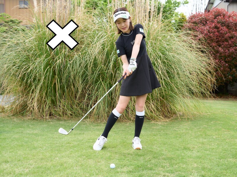 ドローで球をつかまえて打つには足元の向きを変えるだけ!