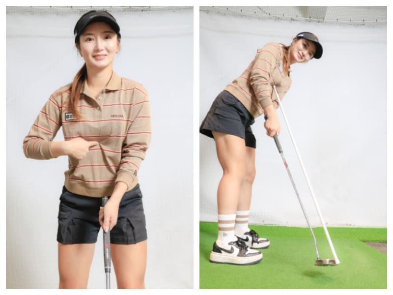ショートパットを絶対に失敗しない打ち方！女性コーチが解説