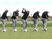 320ヤード飛ばす米男子プロのスイングを解説！インパクトの形が秀逸だった