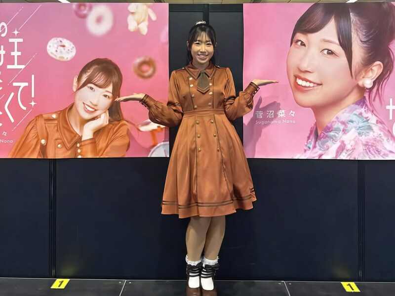「最強アイドル」菅沼菜々がついにCDデビュー！アイドルとゴルファーの二刀流