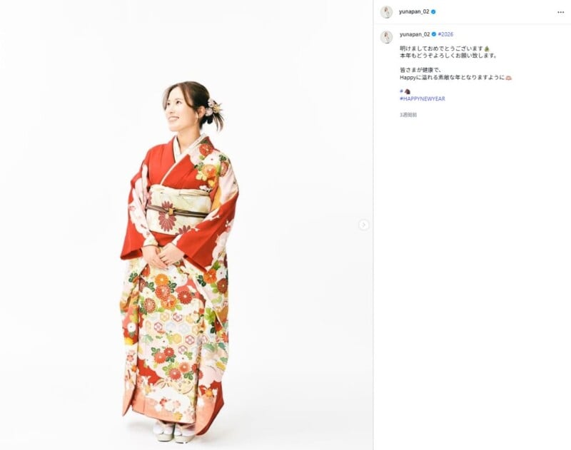 西村優菜が“振袖姿”を披露!ファンから「いいね!」の嵐