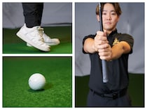 左足上がり、左足下がりの傾斜地での打ち方ガイド！練習方法を解説