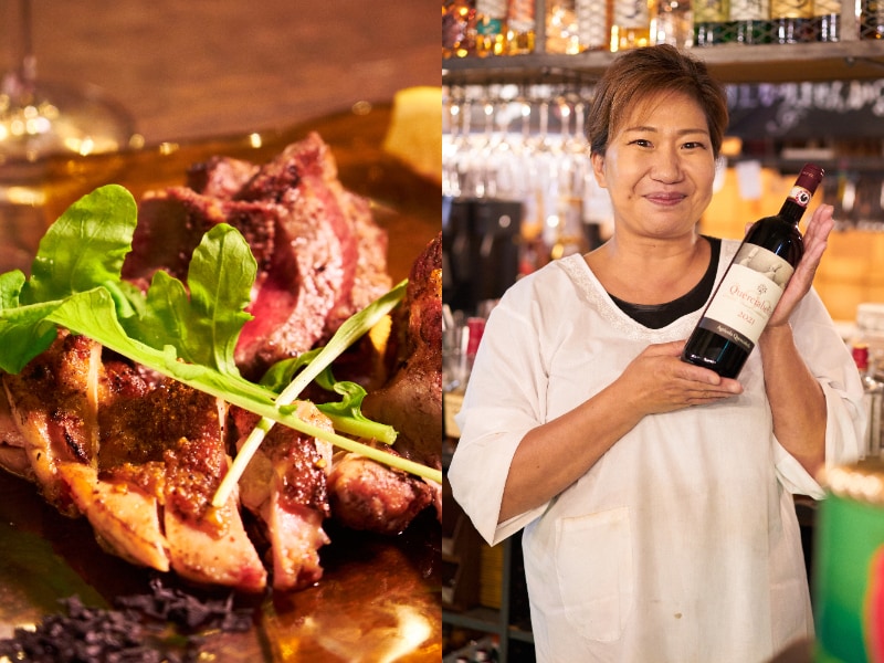 炭焼きの香ばしさが彩る新感覚イタリアン【うまい店】店主はみんなゴルフ好き