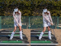 ダフリのミスをすぐに防ぐ！ベタ足でレベルブローにボールをとらえる