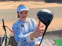 三浦桃香が新ドライバーを公開！ツアーモデルの1本がかっこいい