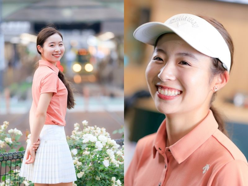 フワッと高く上がって止まる球を打つ！女子プロがコツを解説