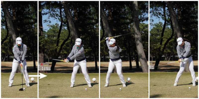 元ツアー選手の女子プロ先生が解説！現役女子のドライバーテクニック！