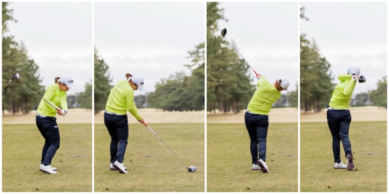 元ツアー選手の女子プロ先生が解説！現役女子のドライバーテクニック！