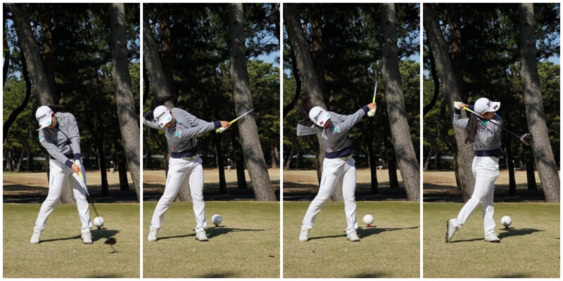 元ツアー選手の女子プロ先生が解説！現役女子のドライバーテクニック！