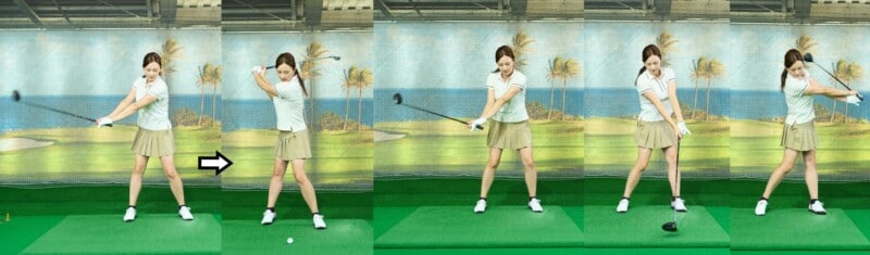 ミスショットの原因は左手にあり！人気女子コーチがレッスン