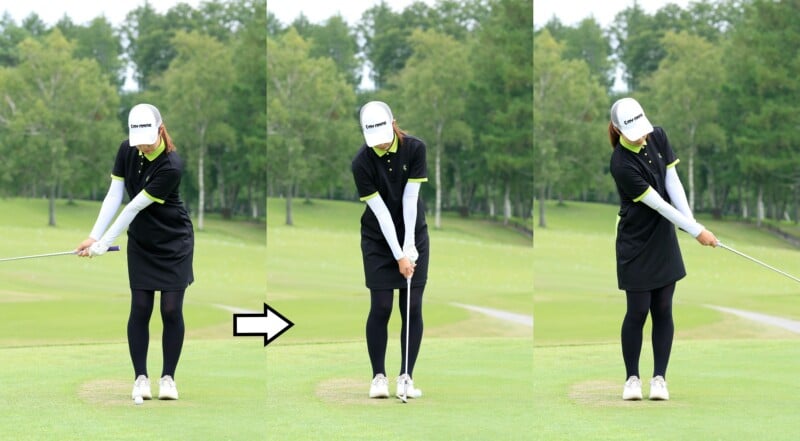 ボールに近づくだけ!“自然なハンドファーストのアドレス”の作り方とは?