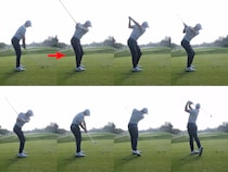 シャローイングが小さめのローリー・マキロイは脚の屈曲・伸展を使ってパワーを引き出す