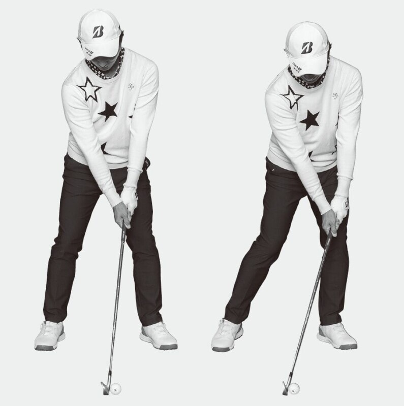 背中を真っすぐに構えるのはNG！正しい構え方をプロが解説