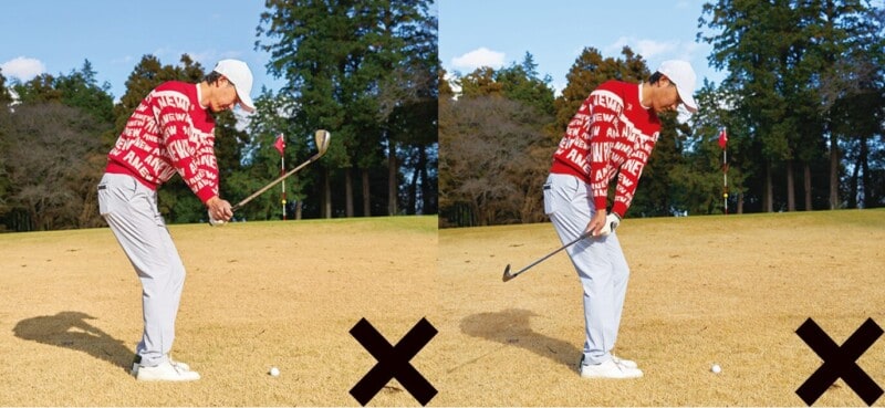 ミスなく転がすコツは?ハンドアップ&フェースを閉じるが正解!