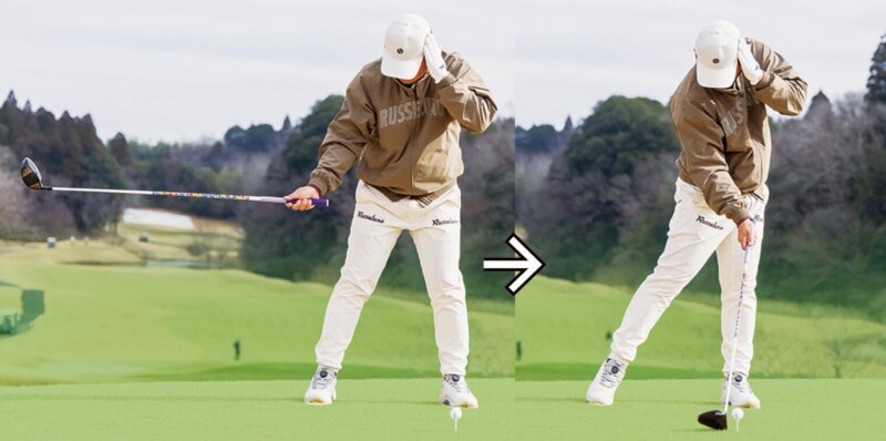 ドライバーで最長飛距離を出す方法は？変えたのは「ボールの位置」だけ