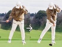 インサイドアッパーで打つコツは？「体を左に…」男子プロが解説