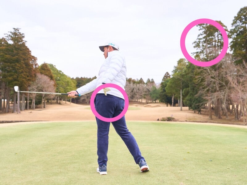 フォローまで意識できてる？スエーを出さずに飛距離を伸ばす打ち方