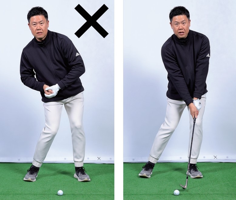 “勝手に当たる”構えがあるって本当?アプローチ上達レッスン