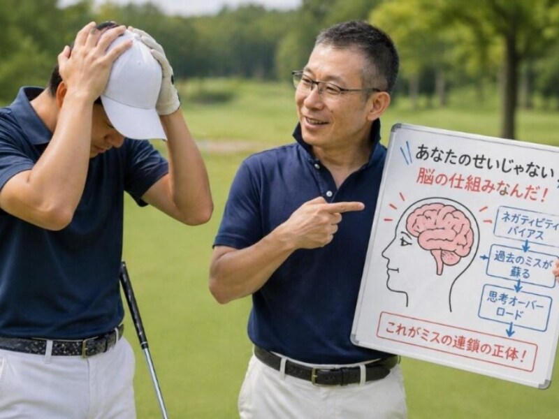 なぜ「池ポチャ」の記憶は消えないのか? スコアを崩す「原始時代の脳」の正体