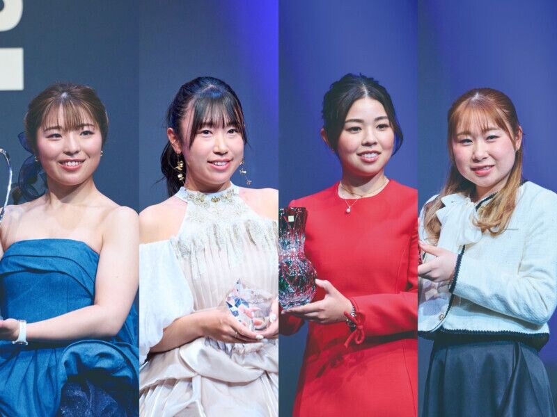 女子プロの“美しすぎるドレス姿”!「JLPGAアワード」を振り返る
