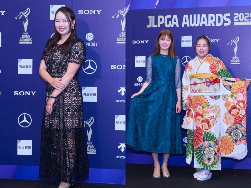 女子プロの“美しすぎるドレス姿”!「JLPGAアワード」を振り返る