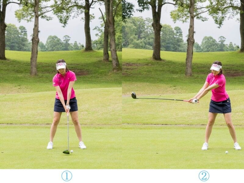女子プロの美しいスイングを解説！「下半身を上手に使う」とは？