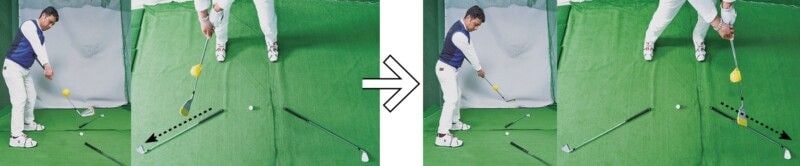 クラブをうまく振るには？クラブの重心を意識すること！