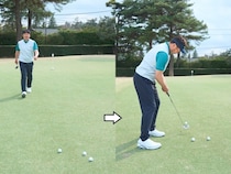 ラウンド前にすぐできる！「3パットを防ぐ」練習法をシニアプロが解説
